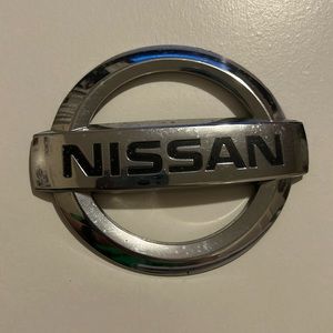 Nissan car front grille emblem